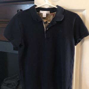 Boys Burberry Polo